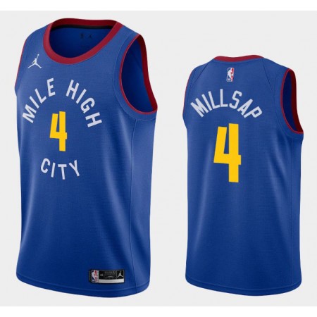 Camiseta Hombre NBA Denver Nuggets Paul Millsap 4 2020-21 Jordan Brand Statement Edition Swingman